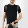 Miniature pour T shirt travail homme Cofra Java anthracite noir