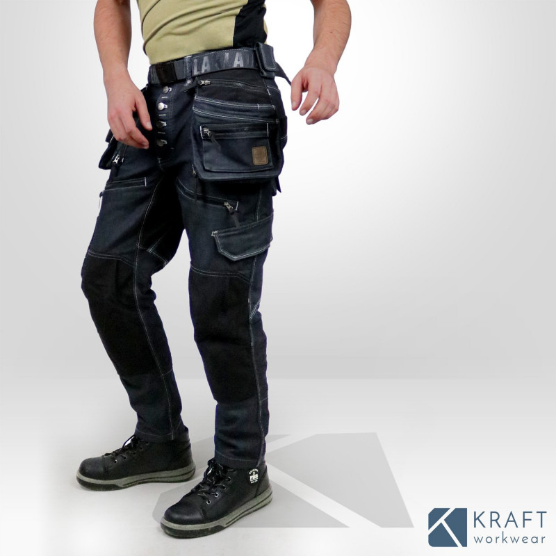 Jean de travail stretch Blaklader X1900 Denim