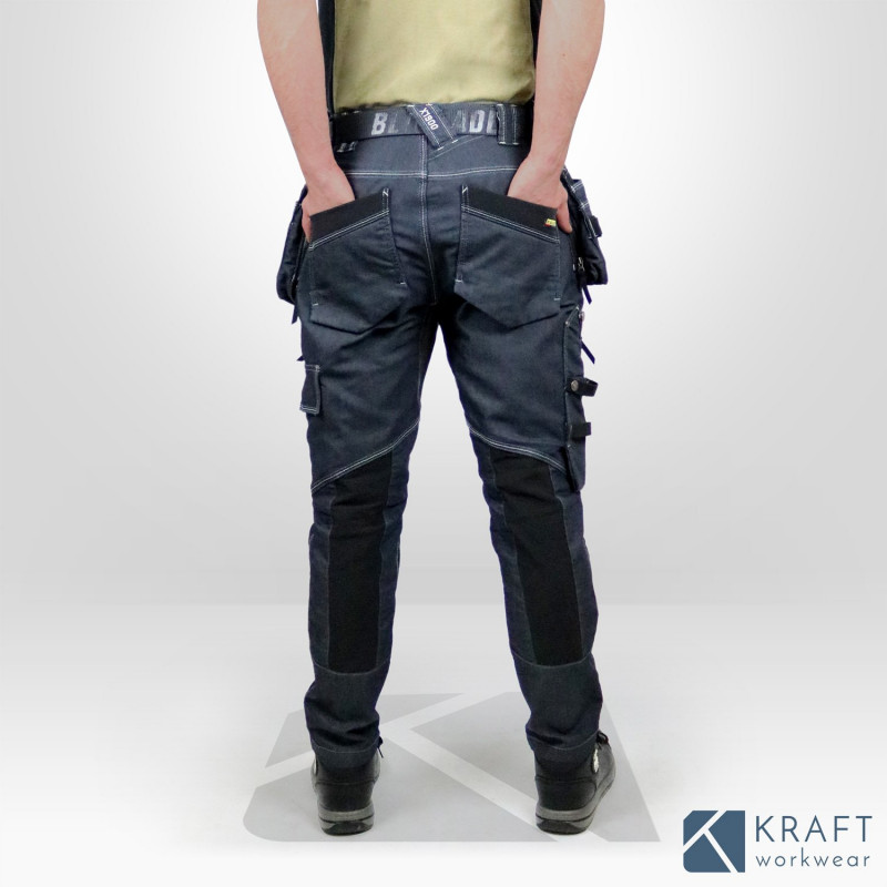 Jean de travail stretch Blaklader X1900 Denim