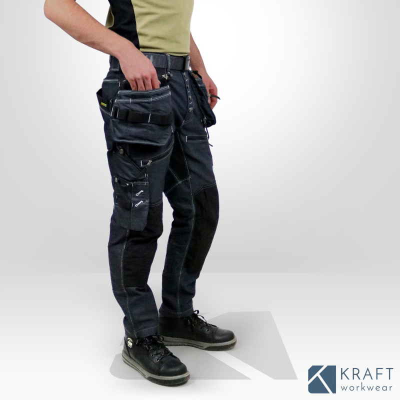 Jean de travail stretch Blaklader X1900 Denim