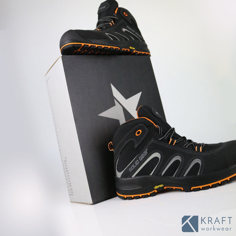 Chaussure de sécurité S3 semelle Vibram Solid Gear Falcon