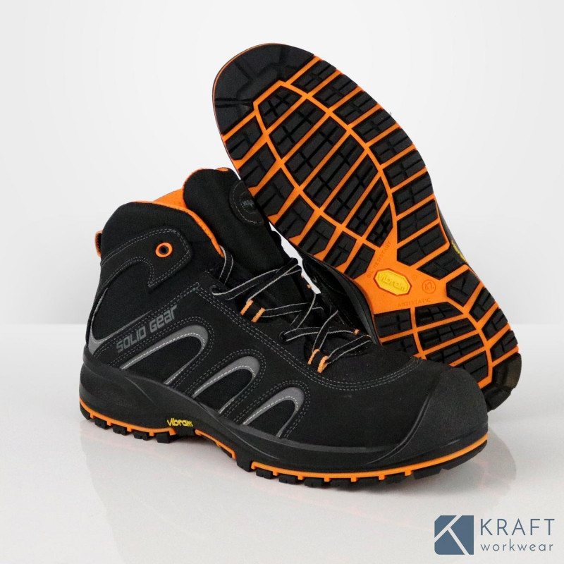 Chaussure de sécurité S3 semelle Vibram Solid Gear Falcon