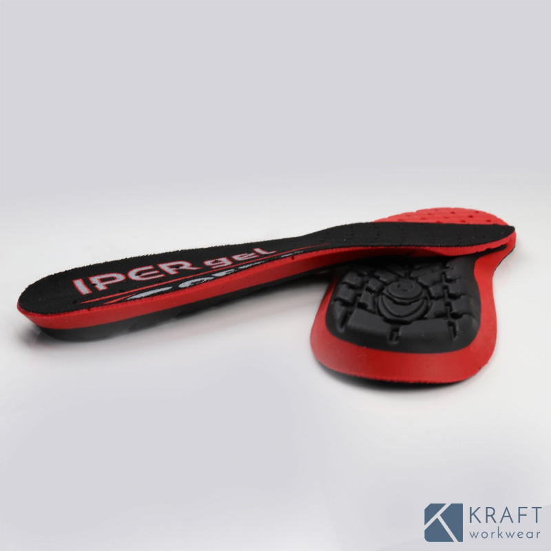 Semelle ergonomique en gel pour chaussure de sécurité
