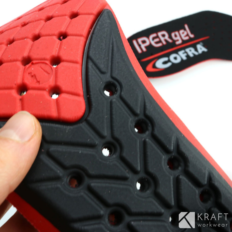 Semelle ergonomique en gel pour chaussure de sécurité