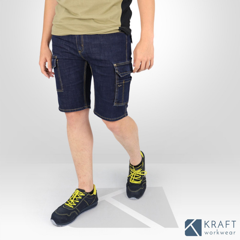 Short de travail en jeans Cofra Manacor