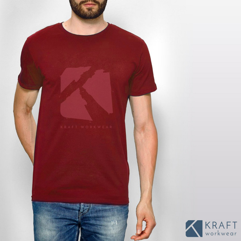 T shirt homme Kraft Workwear