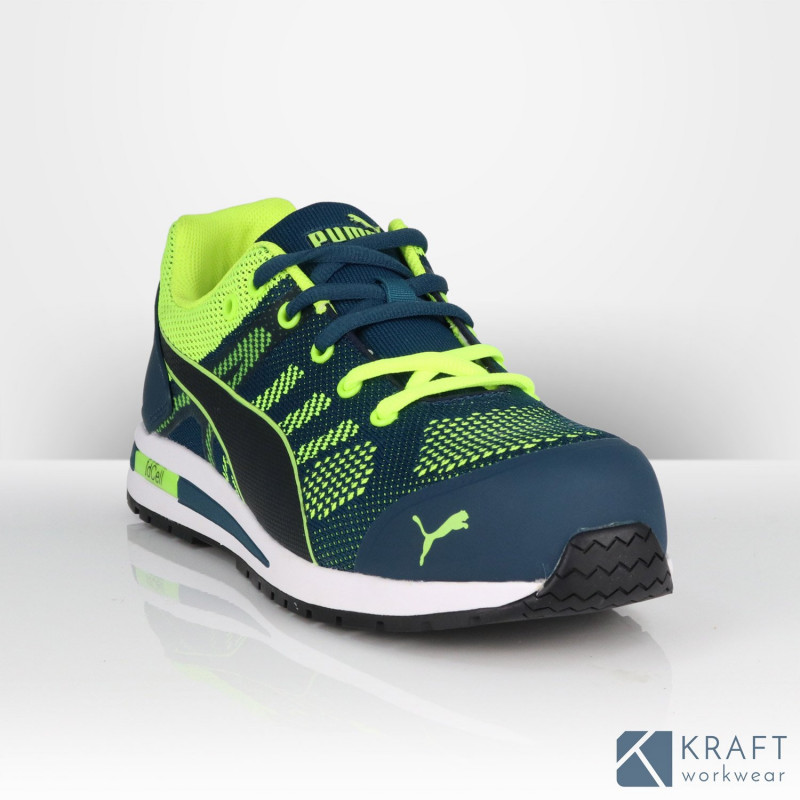 Chaussure de sécurité S1P Puma Elevate Knit Green