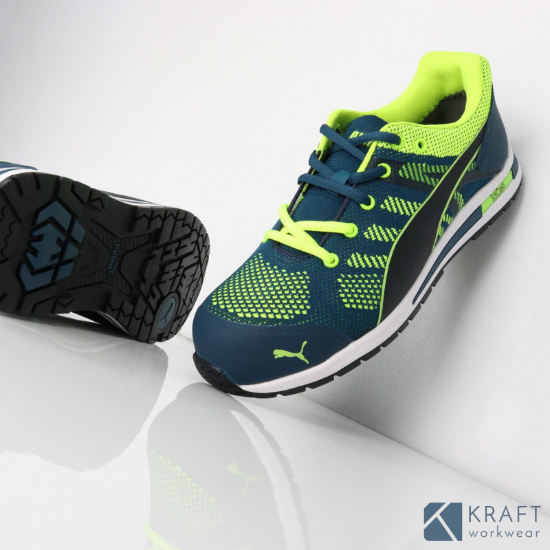 Chaussure de sécurité S1P Puma Elevate Knit Green