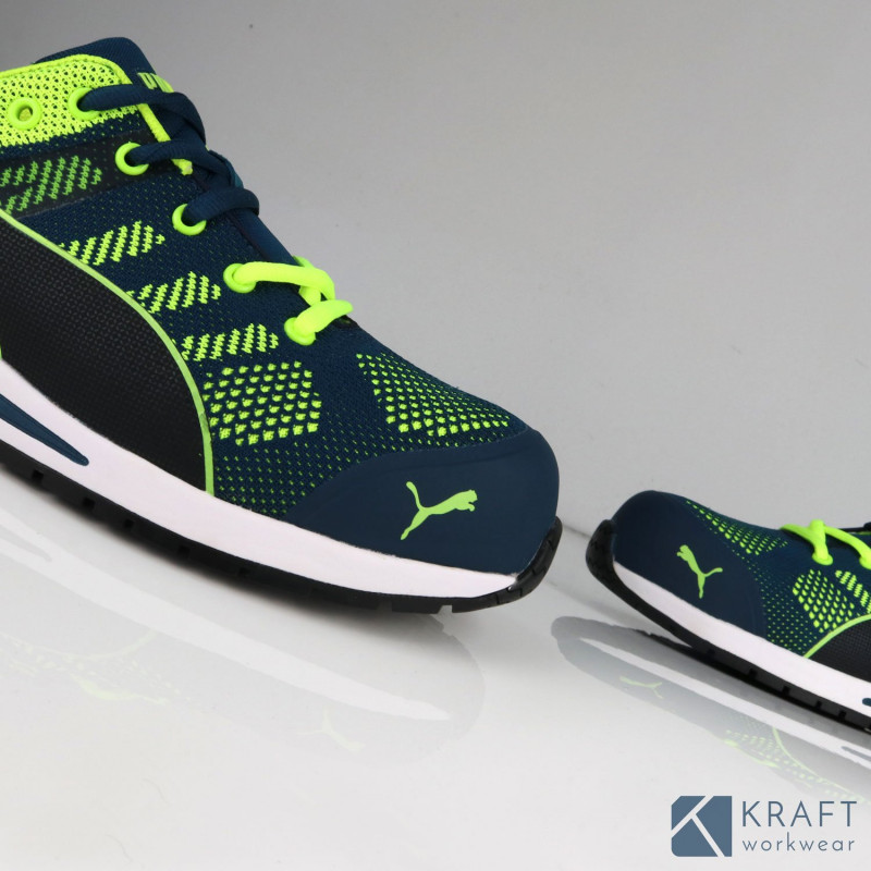 Chaussure de sécurité S1P Puma Elevate Knit Green