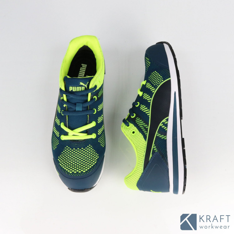 Chaussure de sécurité S1P Puma Elevate Knit Green