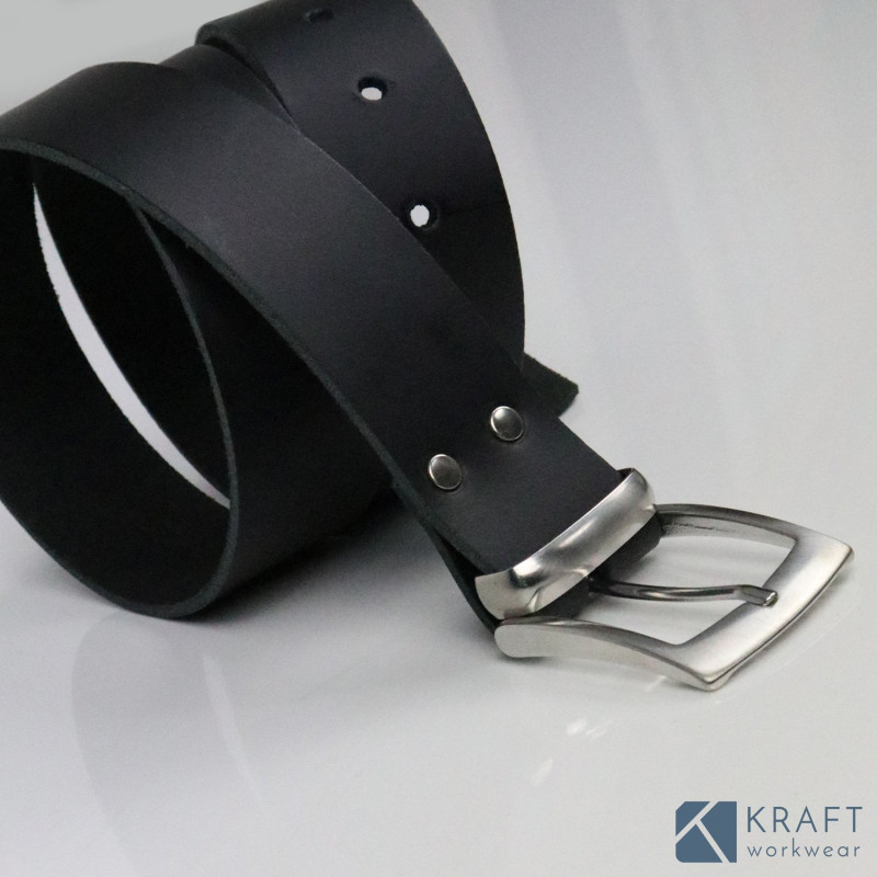 Ceinturon en cuir une broche FHB