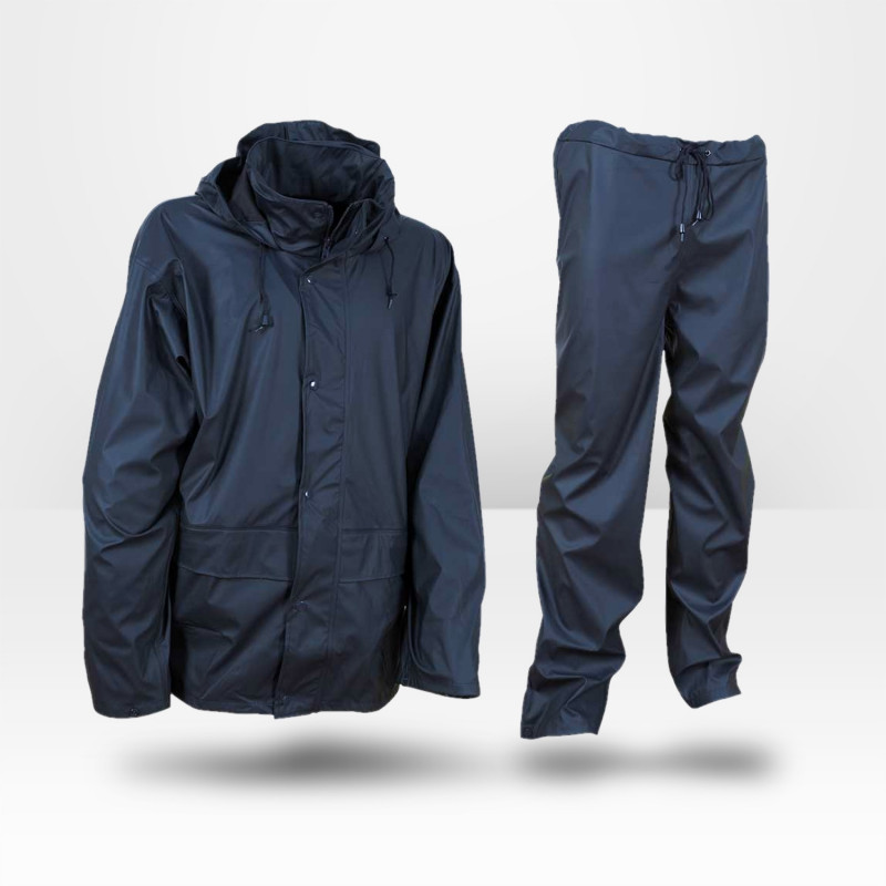 Veste et pantalon de pluie marine Cofra Rainfall