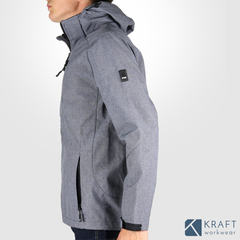 Veste de travail hiver softshell FHB Torben bradée