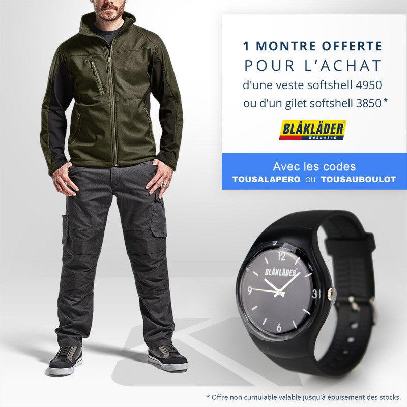 Veste de paysagiste softshell Blaklader