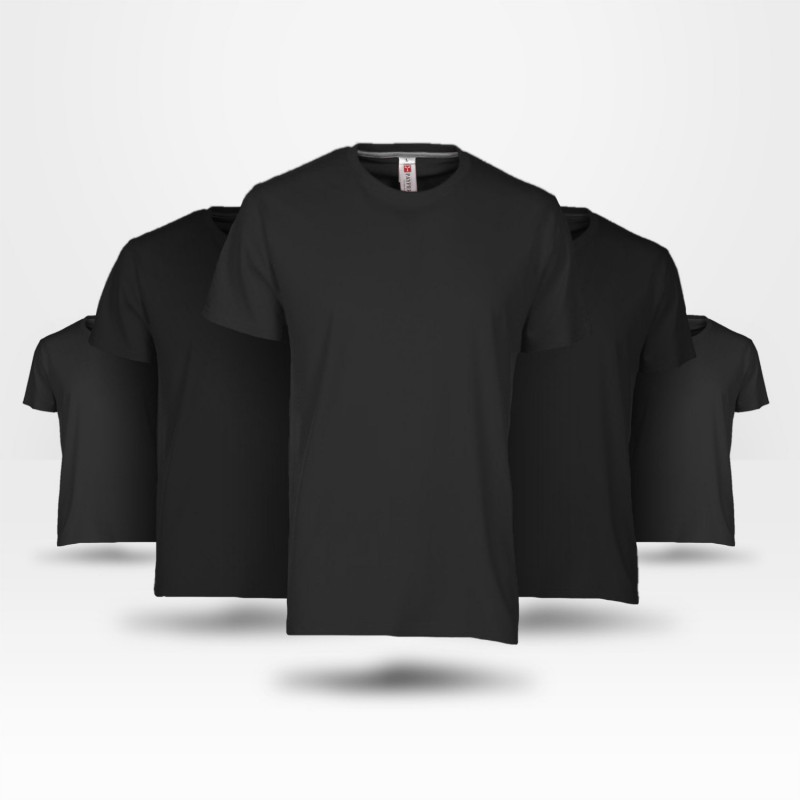 Pack de 5 T-Shirts économiques (25 coloris)