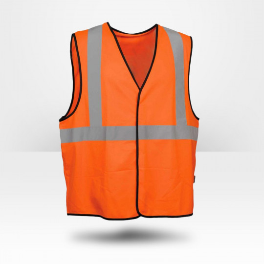 Gilet orange Cofra haute visibilité