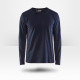 T-shirt manches longues Blaklader marine foncé