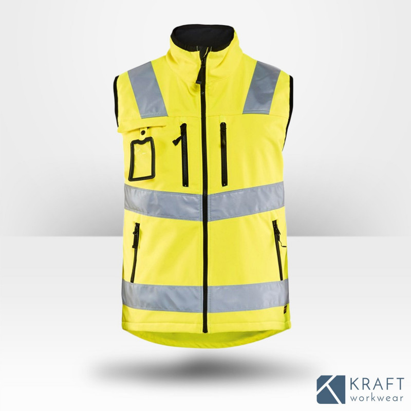 Gilet softshell haute visibilité Blaklader