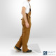 Salopette Carhartt Overall marron