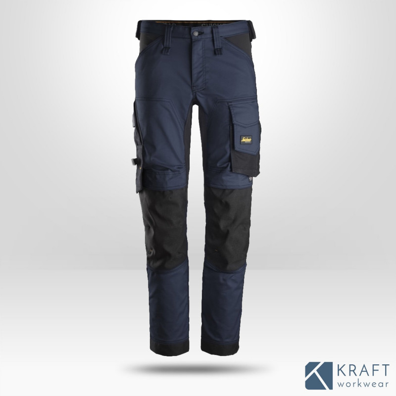 Pantalon de travail stretch Snickers bleu