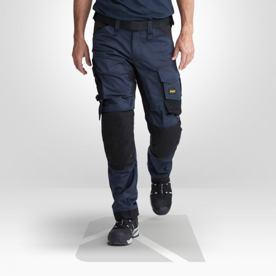 Pantalon de travail stretch Snickers bleu