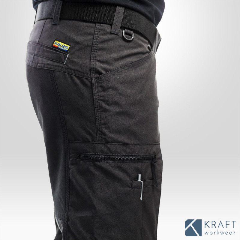 Pantalon Blaklader slim été gris