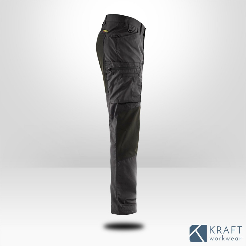 Pantalon Blaklader slim été gris