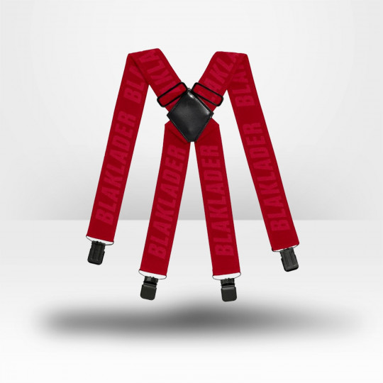Bretelles pour pantalon de travail Blaklader rouge