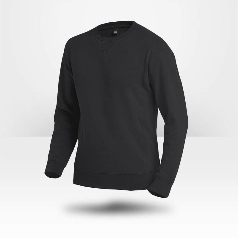 Sweat-shirt noir FHB Timo
