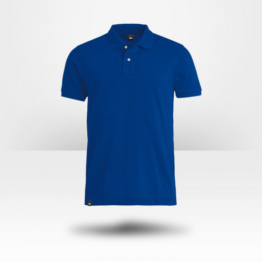 Polo 100% coton FHB Daniel bleu roi