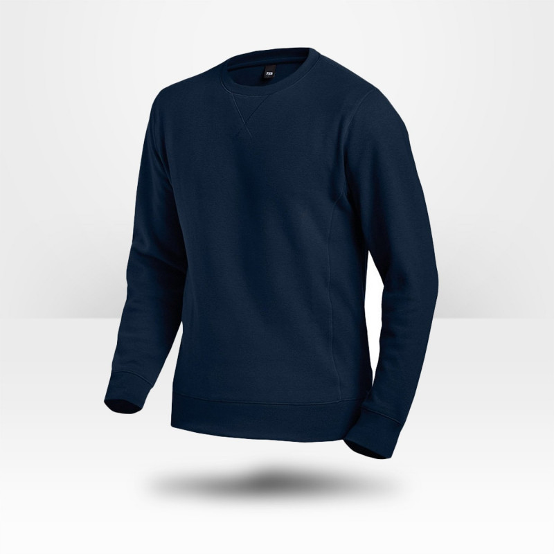 Sweat-shirt bleu FHB Timo