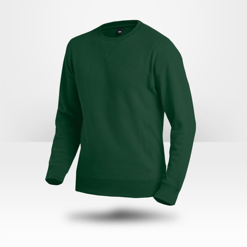 Sweat-shirt vert FHB Timo
