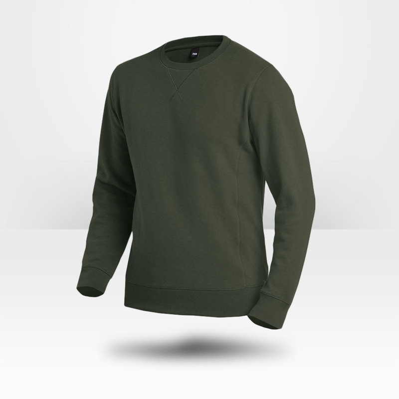 Sweat-shirt vert FHB Timo