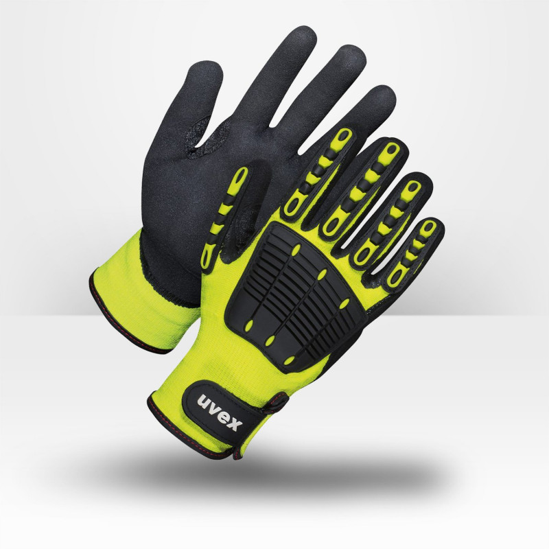 Gants de protection anti-coupure Uvex Synexo impact 1 bradés