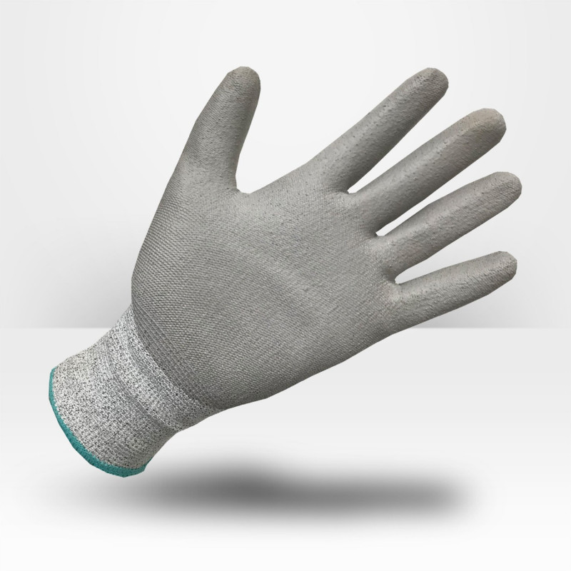 Gants de travail anti coupure en polyuréthane Manusweet