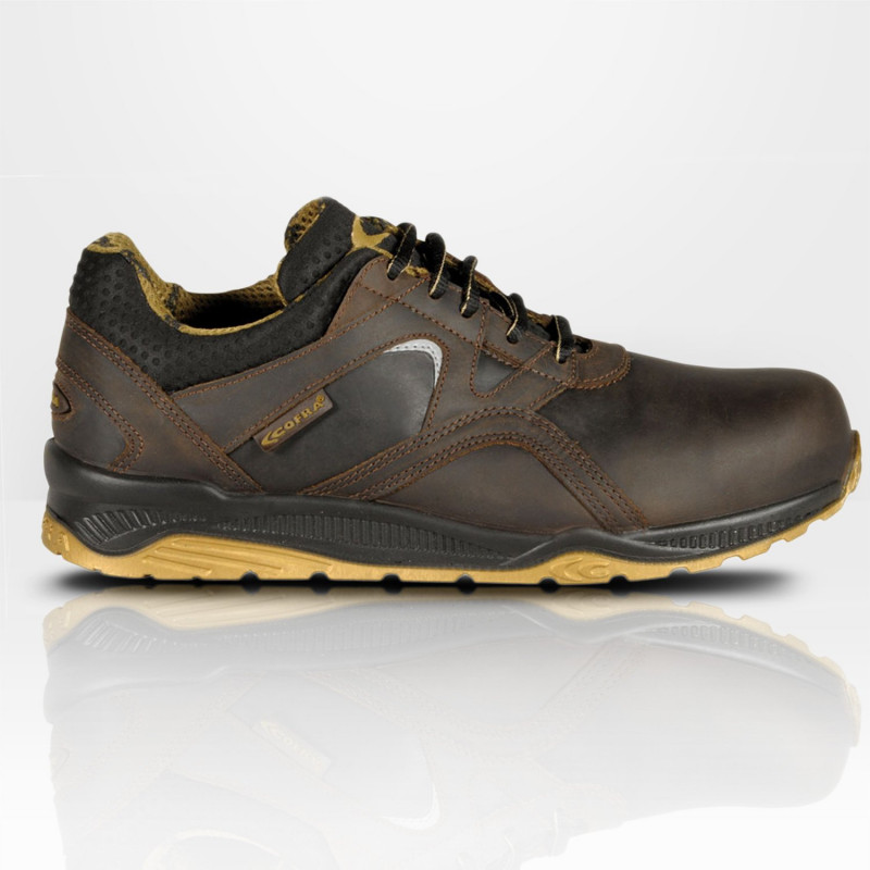 Basket de sécurité S3S en cuir nubuck Cofra Swivel