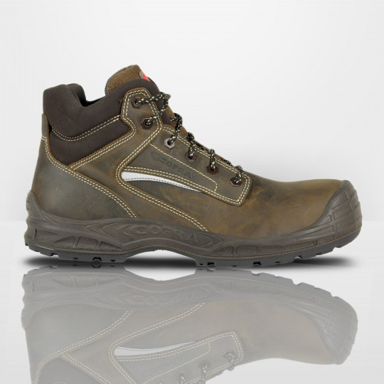 Brodequins de travail Cofra Montpellier Brown