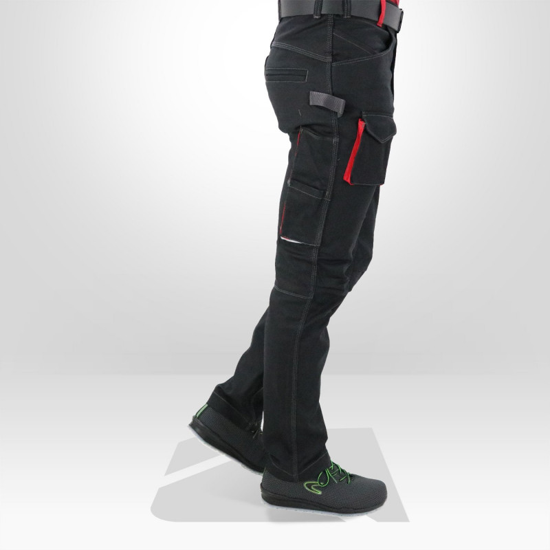 Pantalon de travail slim multipoches Cofra Biwer