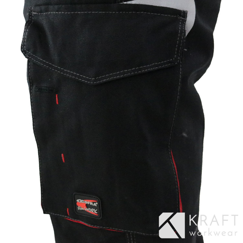 Pantalon de travail slim multipoches Cofra Biwer