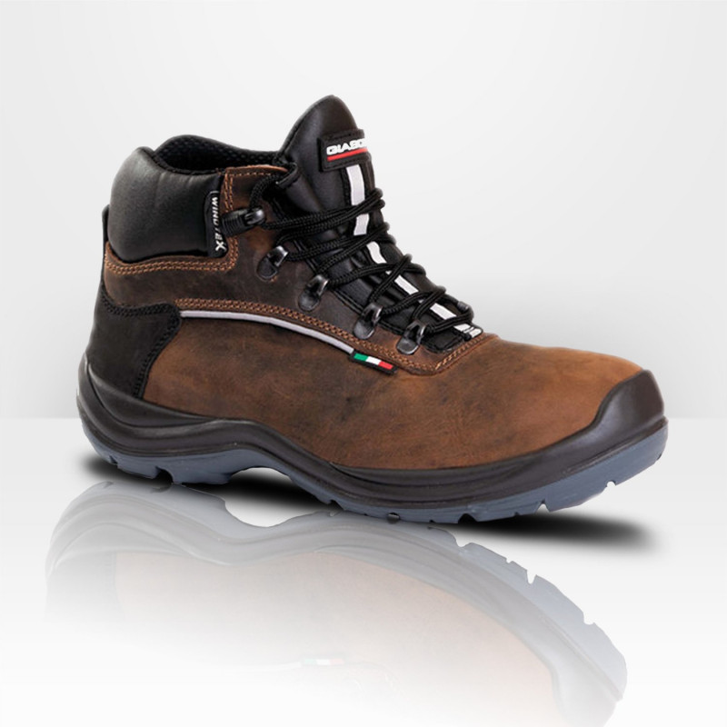 Chaussure de sécurité S3 en cuir hydrofuge Giasco Alpi