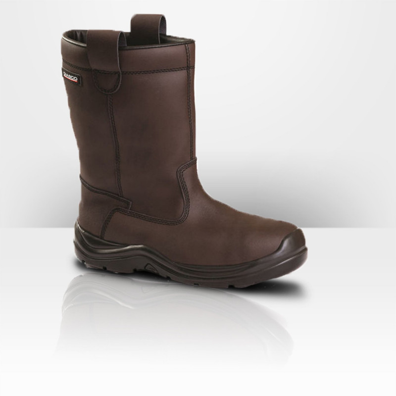 Bottes de sécurité S3 en cuir hydrofuge sans métal Giasco Gulf