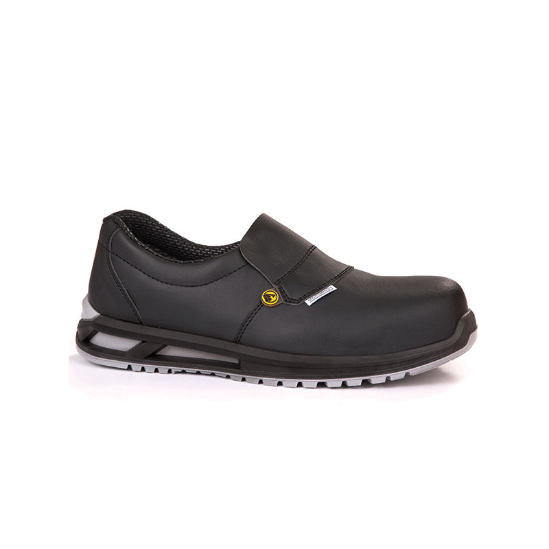 Chaussure de sécurité pour cuisine S2 noire Giasco Corfu