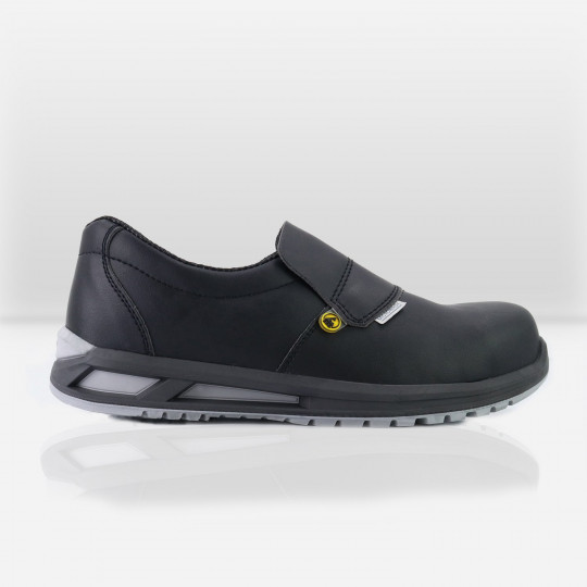 Chaussures de cuisine confortables noires Giasco