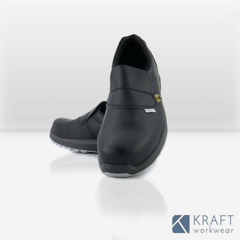 Chaussure de sécurité pour cuisine S2 noire Giasco Corfu