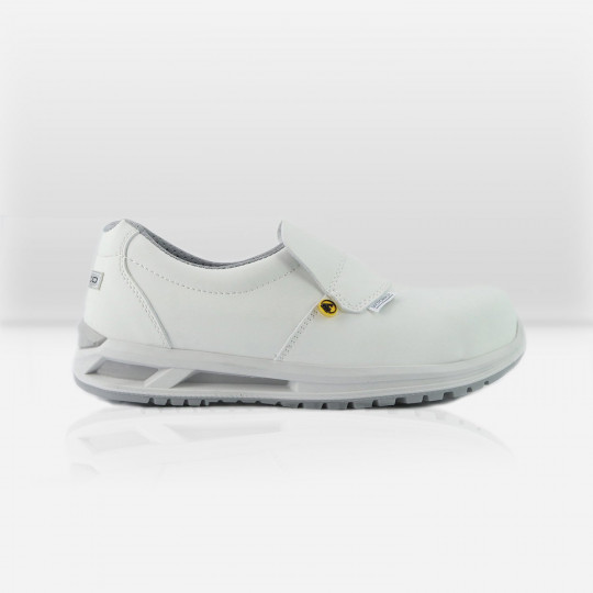 Chaussures de cuisine confortables blanches Giasco