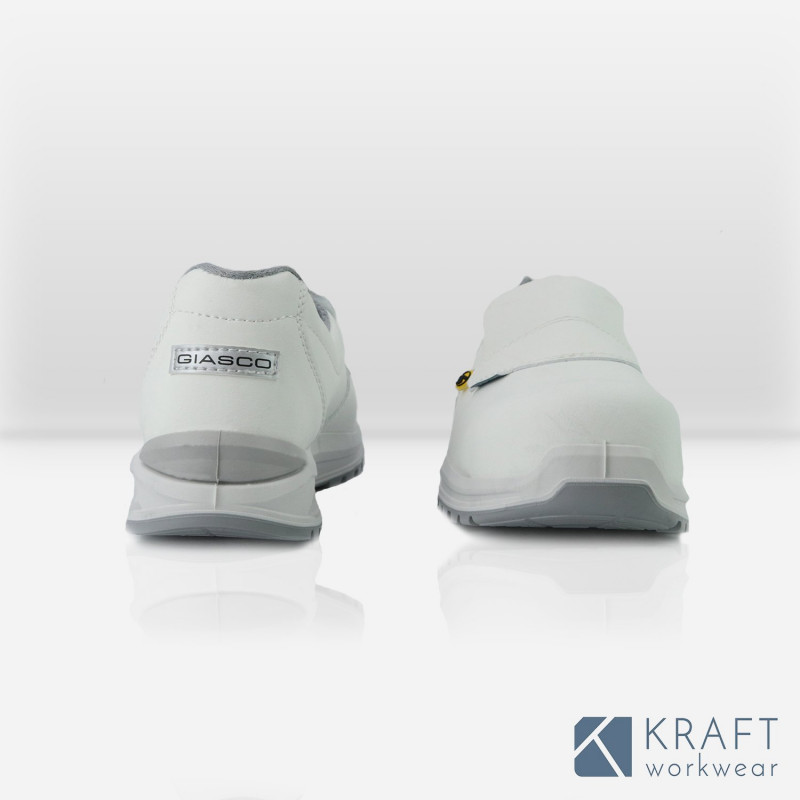 Chaussure de sécurité pour cuisine S2 confortable blanche Giasco Ustica