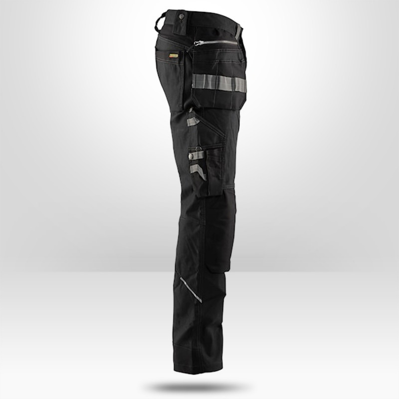 Pantalon stretch avec genouillères et poches flottantes Blaklader