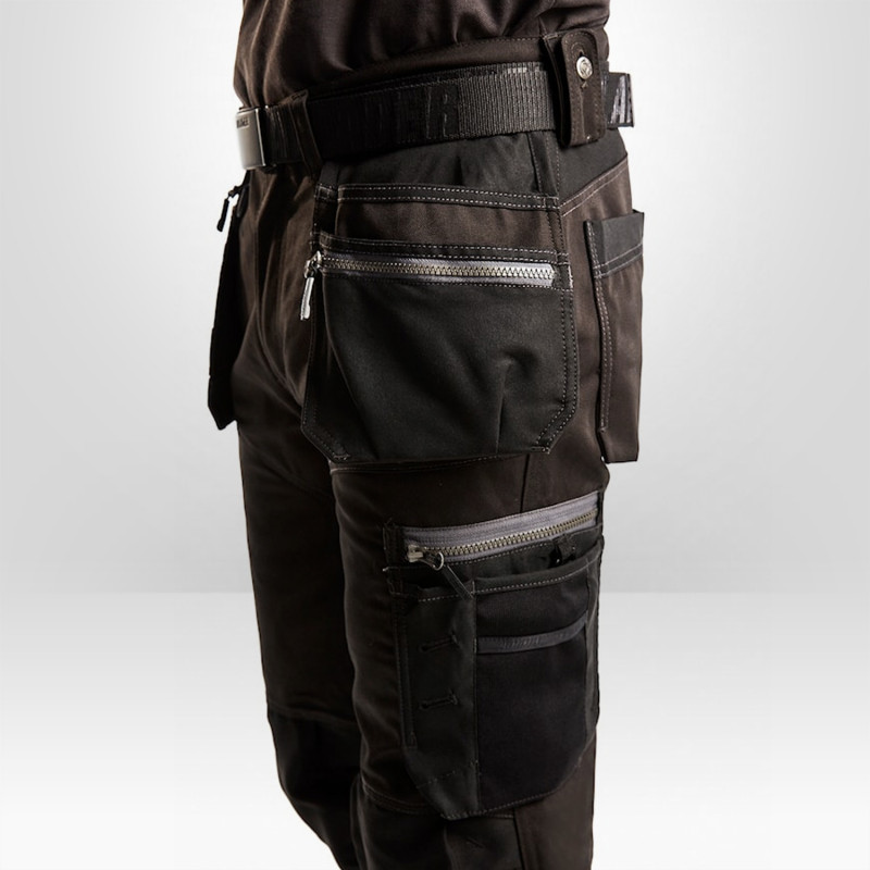 Pantalon stretch avec genouillères et poches flottantes Blaklader