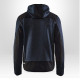 Gilet de travail à capuche Blaklader 4930 rouge noir