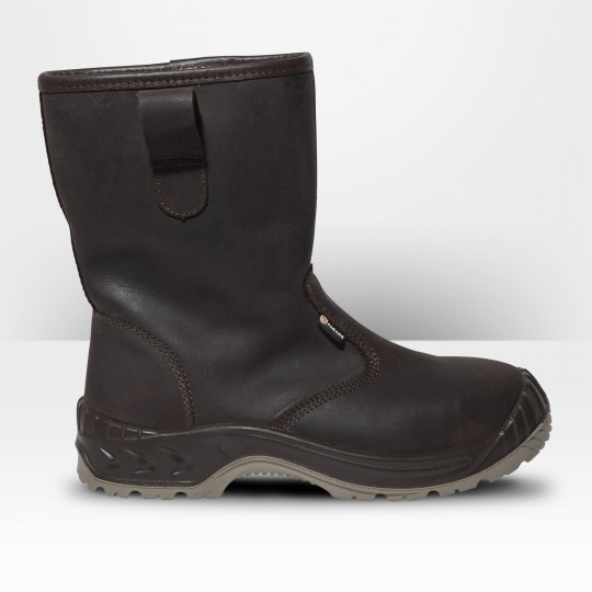 Bottes de sécurité fourrée en cuir Nordik